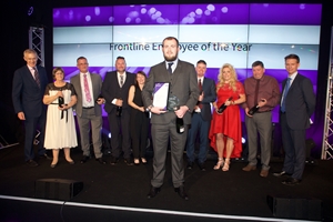 Cameron Dyche, Frontline Employee of the Year winner